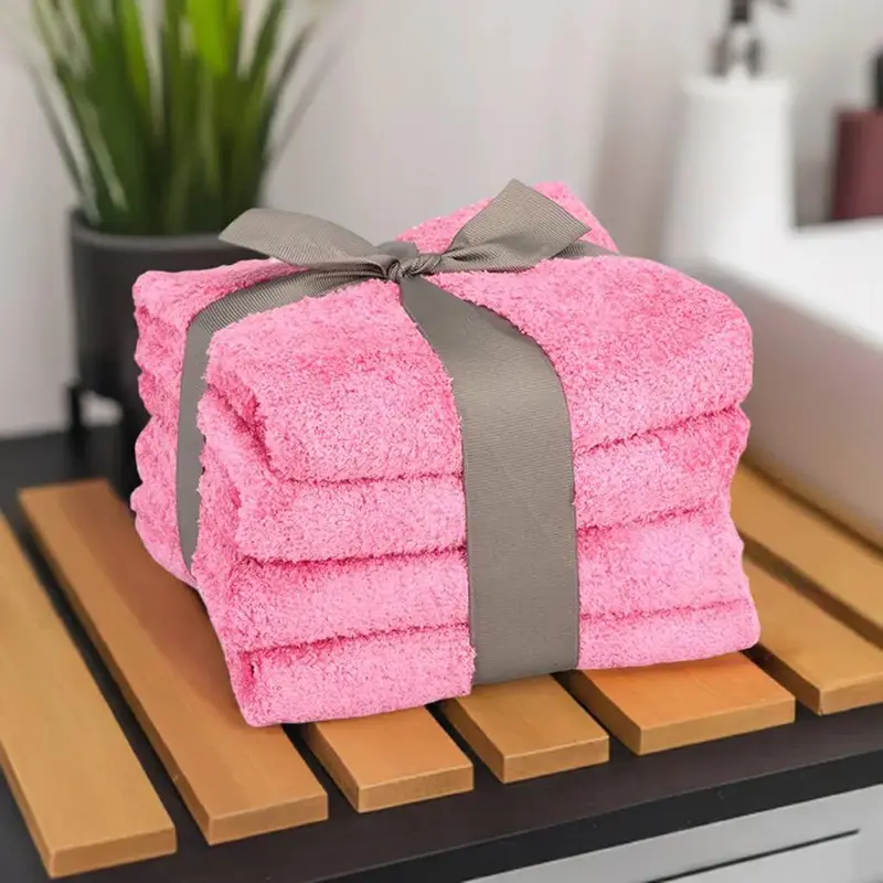 Handtücher Badehandtücher Geschenk Set Beere Pastaclean