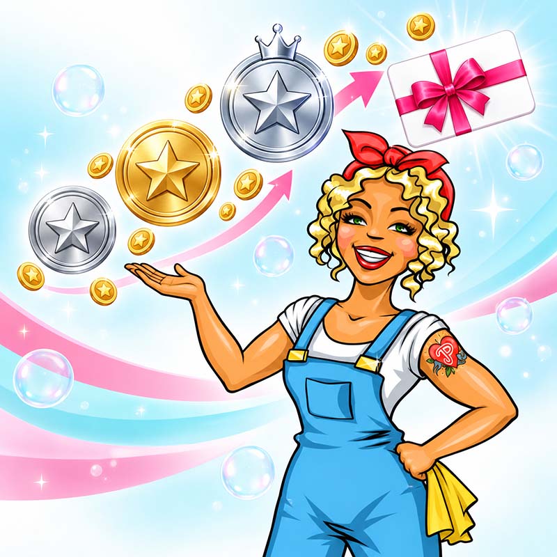 Bonusprogramm und persönliche Vorteile in der Pastaclean App
