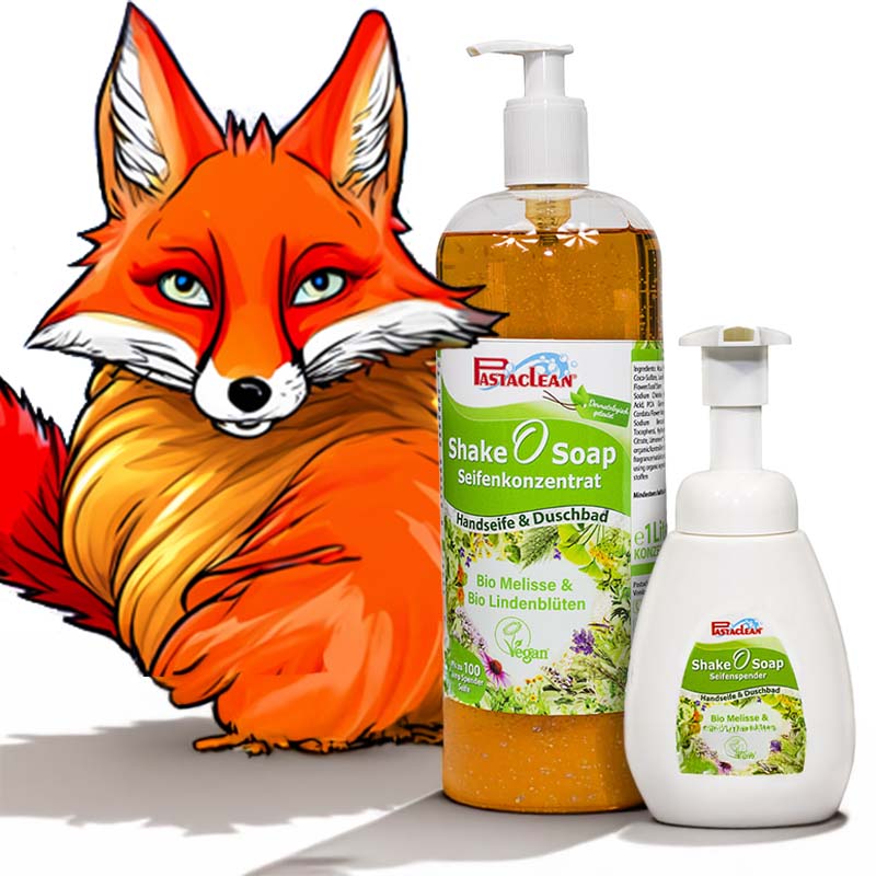 Shake O Soap Seifenkonzentrat + Spender, 1 l