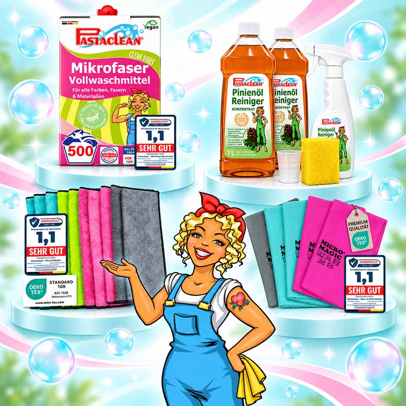 Pastaclean Reinigungsmittel und Haushaltsprodukte in der App