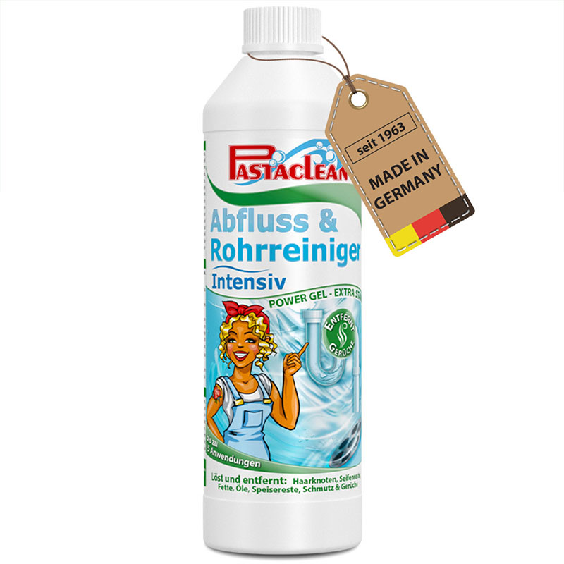 Pastaclean Rohrfrei flüssiger Rohrreiniger extra stark gegen Verstopfung Pastaclean Rohrfrei flüssiger Rohrreiniger extra stark gegen Verstopfung