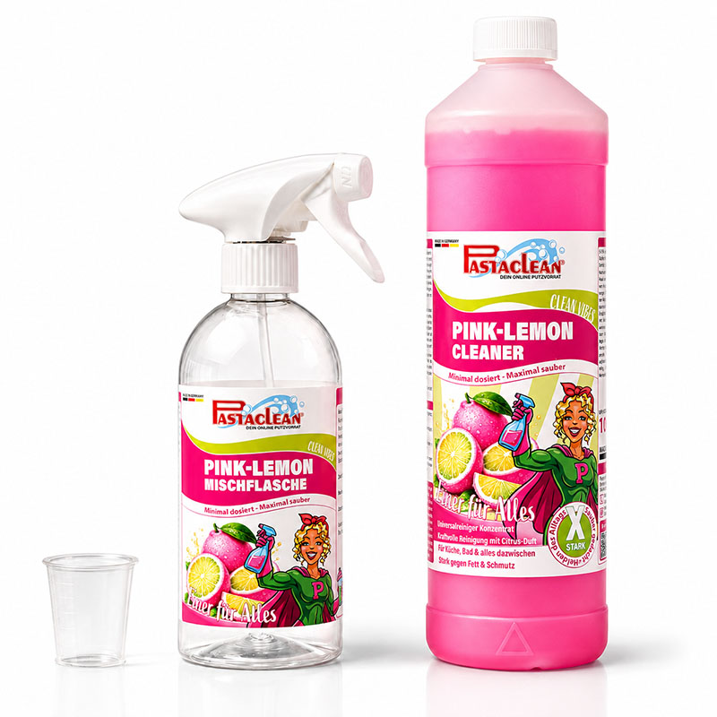 Pink Lemon Cleaner (1000 ml) Universalreiniger Konzentrat – Starker Fettlöser für den Haushalt