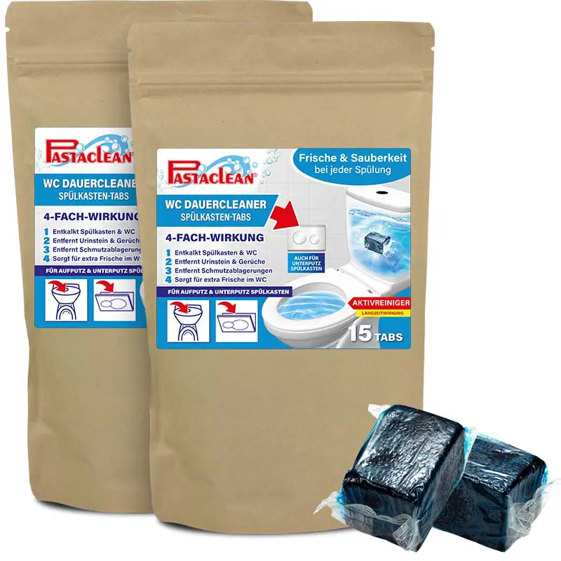 Spülkasten Tabs Wasserkastenwürfel WC Aktivreiniger 30 Stück Pastaclean Spülkasten Tabs Wasserkastenwürfel WC Aktivreiniger 30 Stück Pastaclean