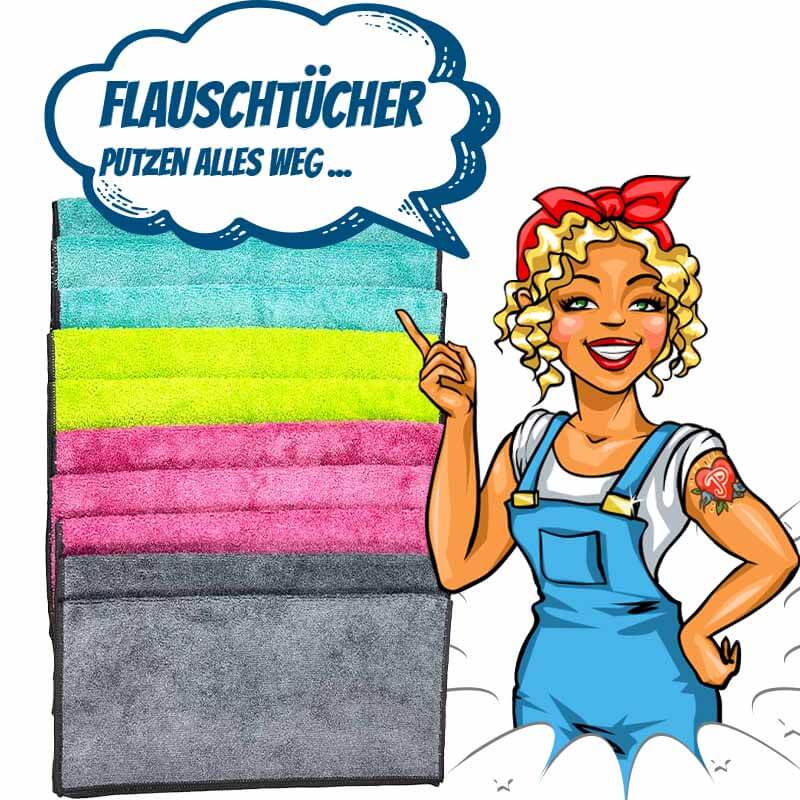 Miss Pastaclean präsentiert Angebot Flauschtücher 10 Stück Miss Pastaclean präsentiert Angebot Flauschtücher 10 Stück