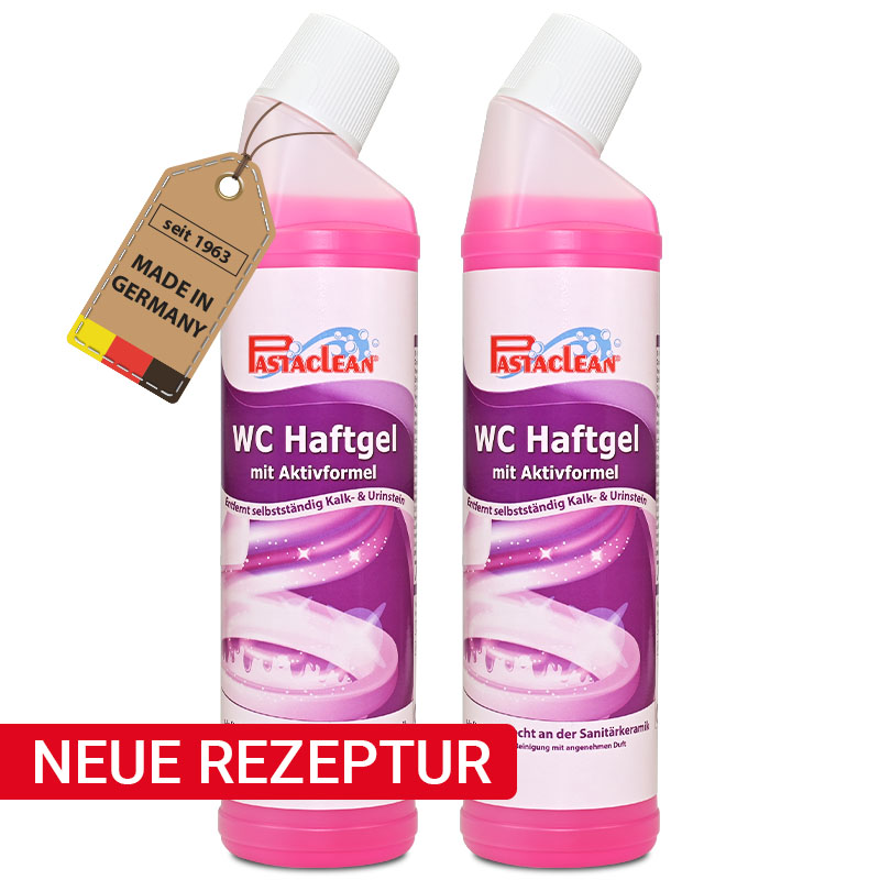 Pastaclean WC Haftreiniger Gel mit Aktivformel 1500ml