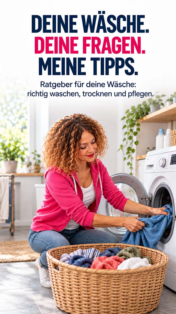 Ratgeber zur optimalen Pflege von Wäsche: Tipps zum richtigen Waschen, Trocknen und Pflegen für verschiedene Textilien.