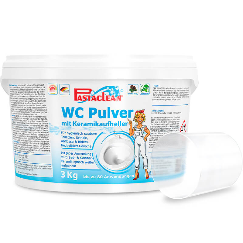 WC Pulver Toiletten Reiniger von Pastaclean 3kg