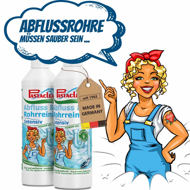 Miss Pastaclean präsentiert Angebot Intensiv Rohrreiniger Miss Pastaclean präsentiert Angebot Intensiv Rohrreiniger