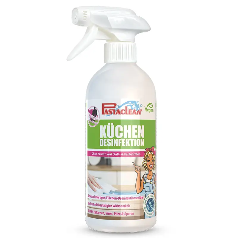 Küchen Desinfektionsspray Desinfektionsmittel für Oberflächen Pastaclean Küchen Desinfektionsspray Desinfektionsmittel für Oberflächen Pastaclean