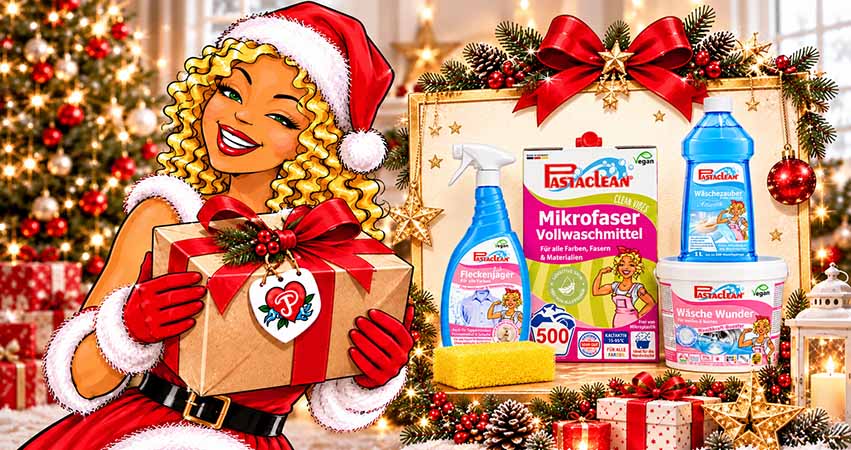 Pastaclean Weihnachtsbundle für frische Wäsche und Flecken zur Weihnachtszeit