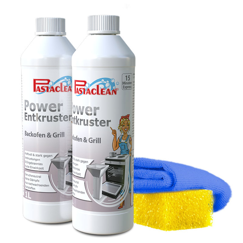 Pastaclean Power Entkruster Backofenreiniger, 2x 1 Liter