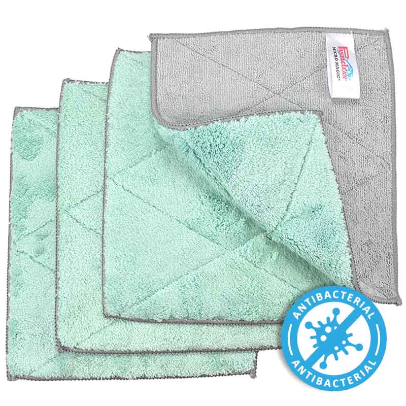 Spül Wischtuch Set türkis Spültücher 4 Stück Türkis Pastaclean