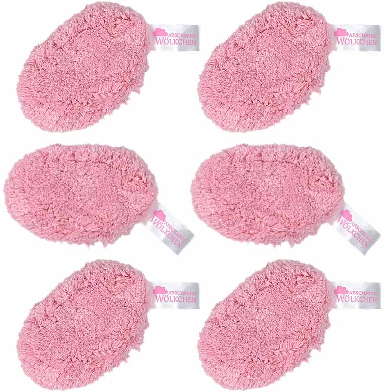 Waschbare Pads zur Gesichtsreinigung 6 Stück Beere Pastaclean
